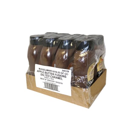 Musselmans Musselman's Apple Butter Fusions - Salted Caramel 18.25 oz., PK8 FFABF0500MUS01